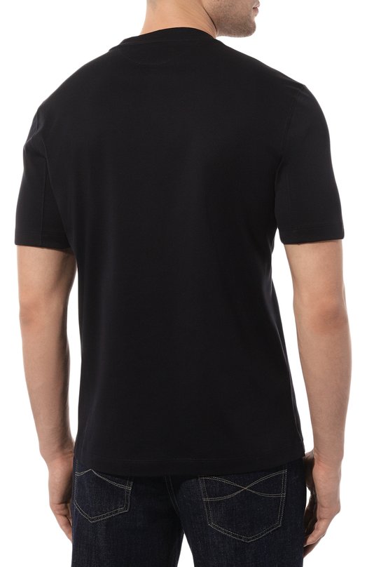 фото Хлопковая футболка brunello cucinelli