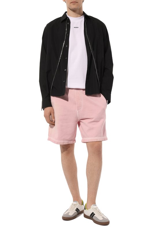 фото Хлопковая футболка hugo