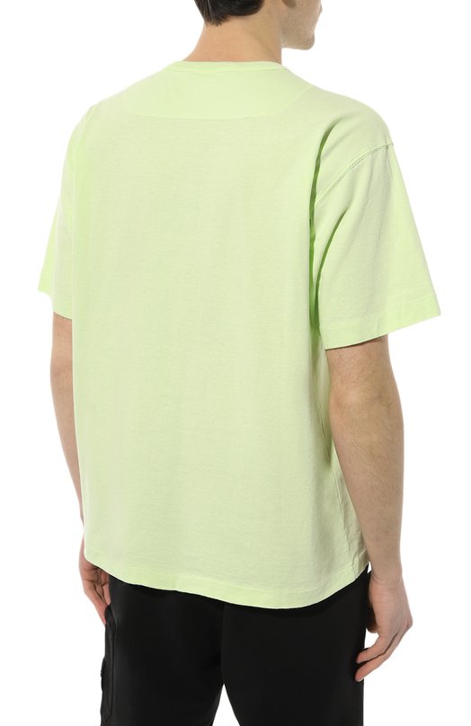 фото Хлопковая футболка stone island