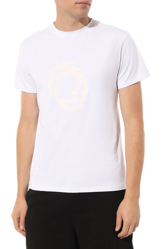 фото Хлопковая футболка trussardi