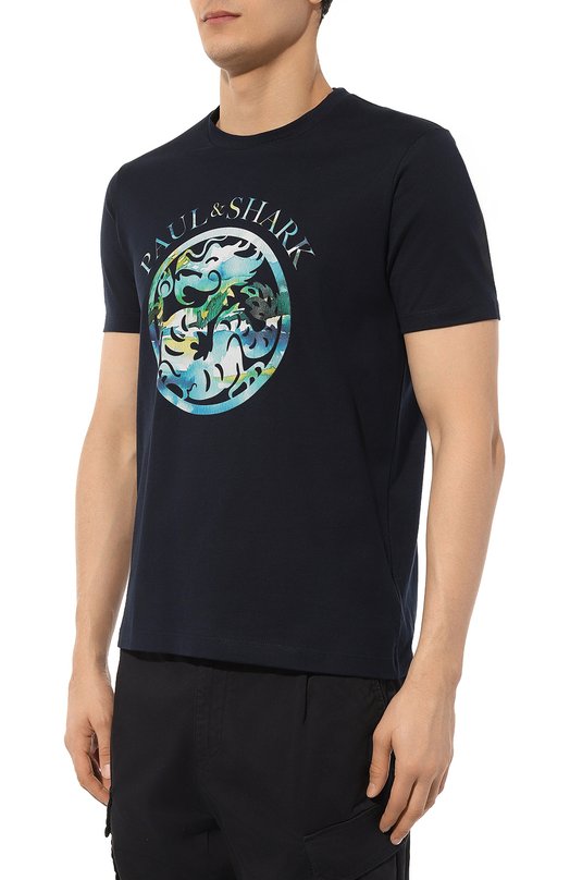 фото Хлопковая футболка paul&shark