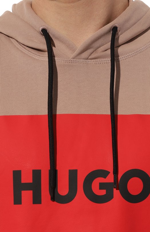 фото Хлопковое худи hugo