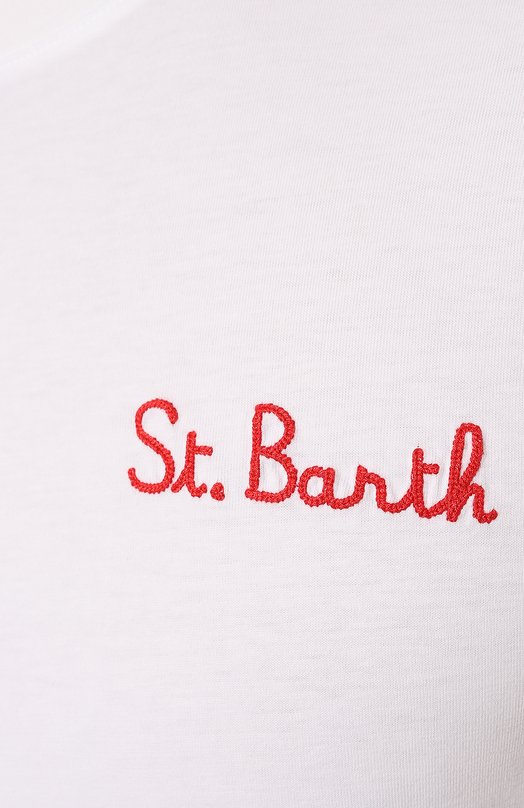 фото Хлопковая футболка mc2 saint barth