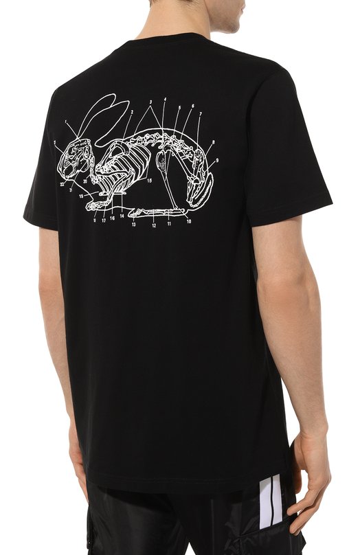 фото Хлопковая футболка maharishi