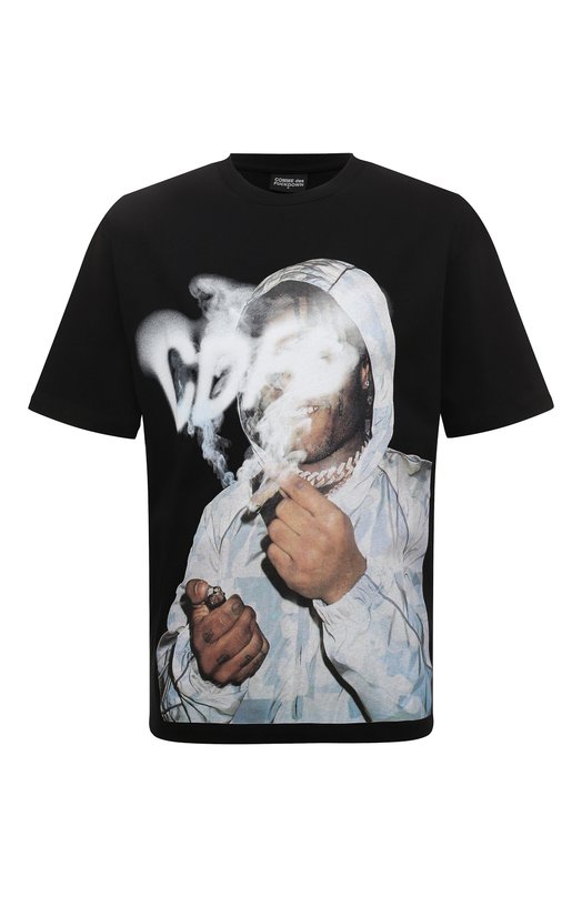 фото Хлопковая футболка comme des fuckdown