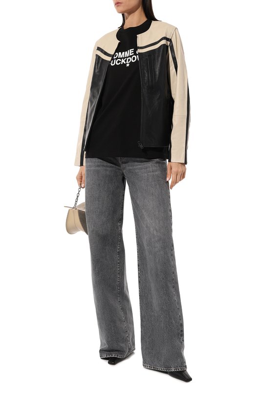 фото Хлопковая футболка comme des fuckdown