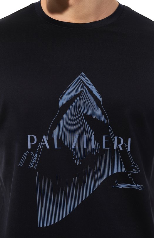 фото Хлопковая футболка pal zileri