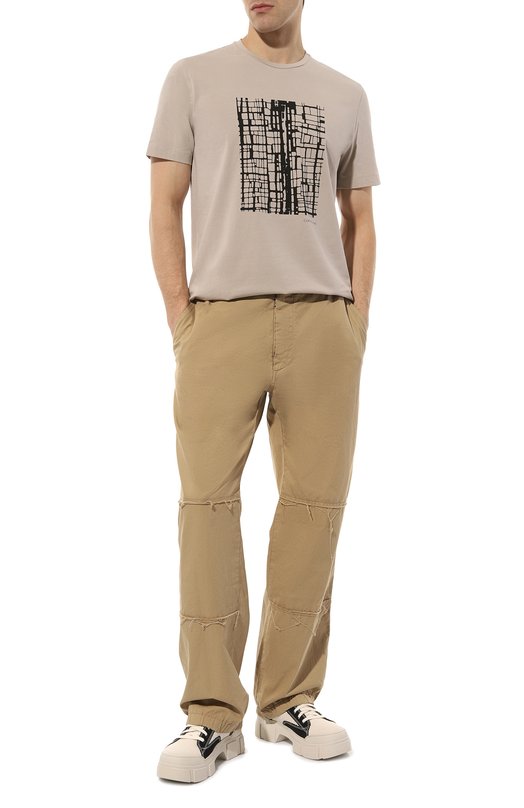 фото Хлопковая футболка corneliani