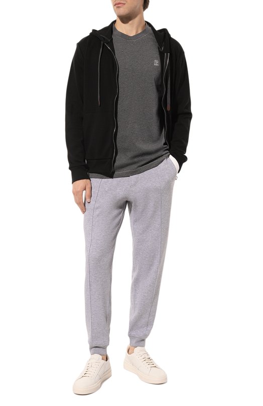 фото Хлопковая футболка brunello cucinelli