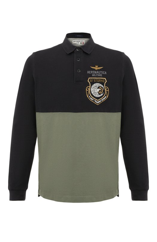 фото Хлопковое поло aeronautica militare