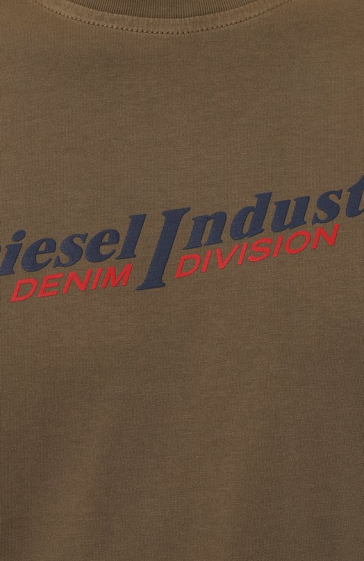 фото Хлопковая футболка diesel