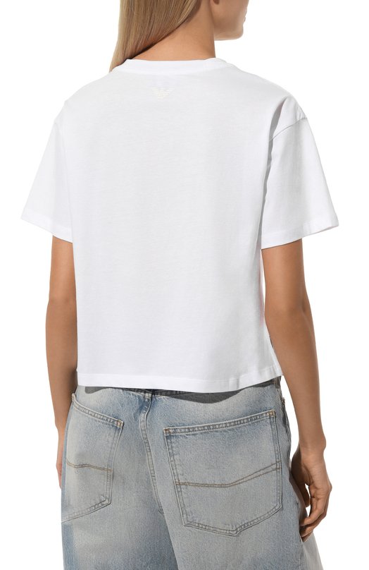 фото Хлопковая футболка emporio armani