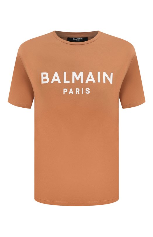 фото Хлопковая футболка balmain