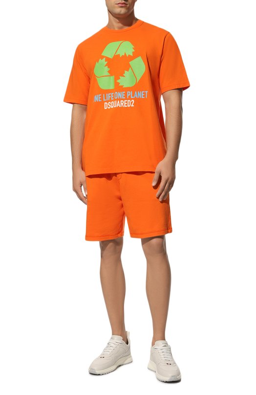 фото Хлопковая футболка dsquared2