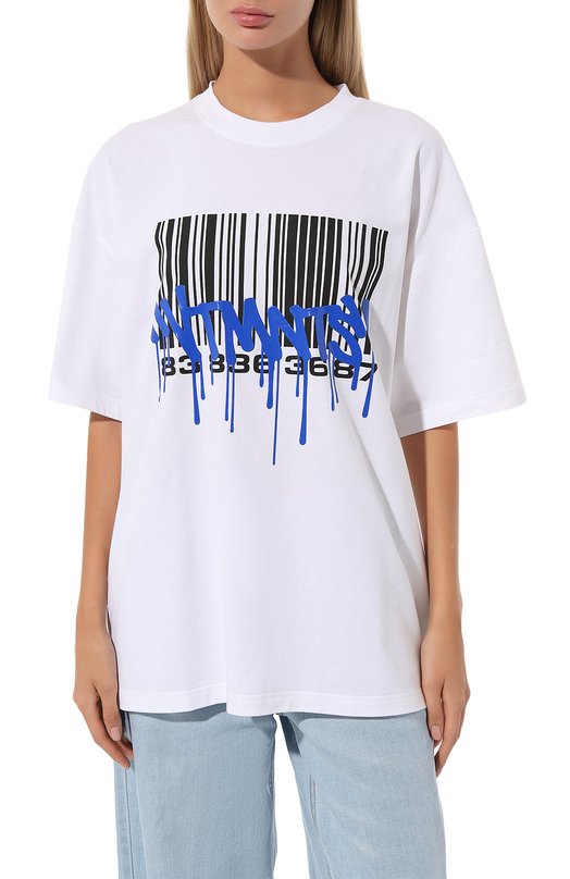 фото Хлопковая футболка vtmnts