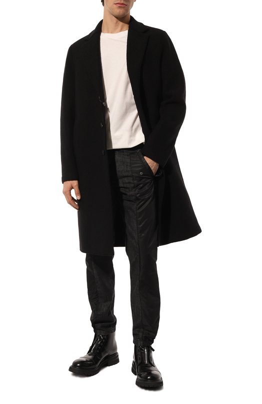 фото Комбинированные джинсы moschino