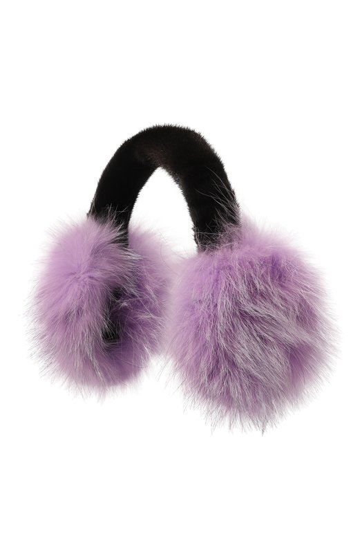 фото Наушники из меха норки и лисы furland