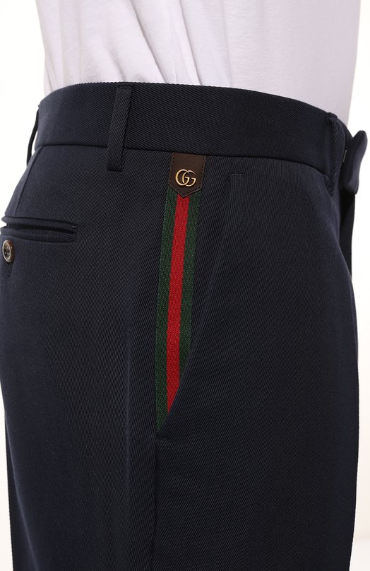 фото Хлопковые брюки gucci