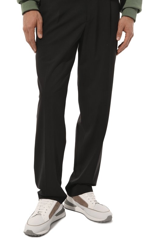 фото Кожаные кроссовки zilli