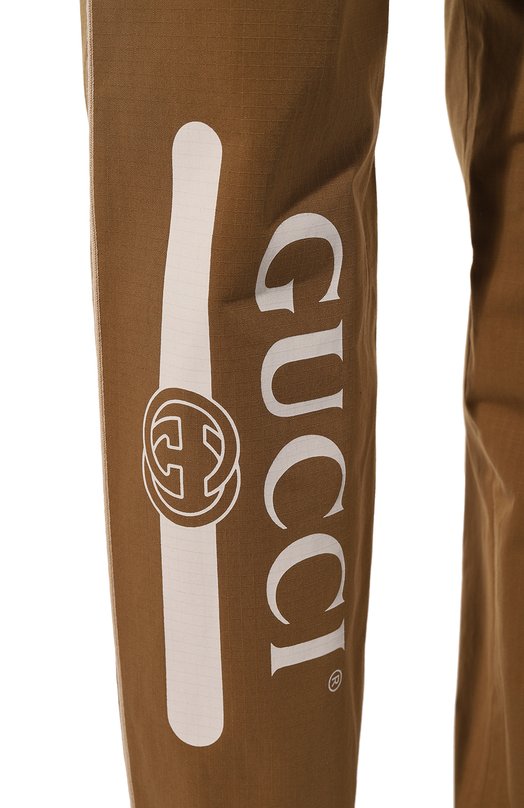 фото Хлопковые брюки gucci