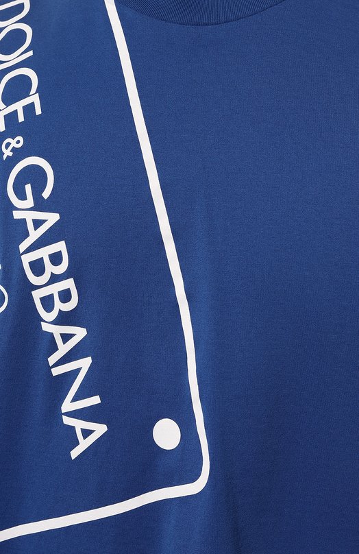 фото Хлопковая футболка dolce & gabbana