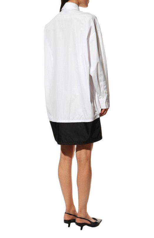 фото Хлопковое платье prada