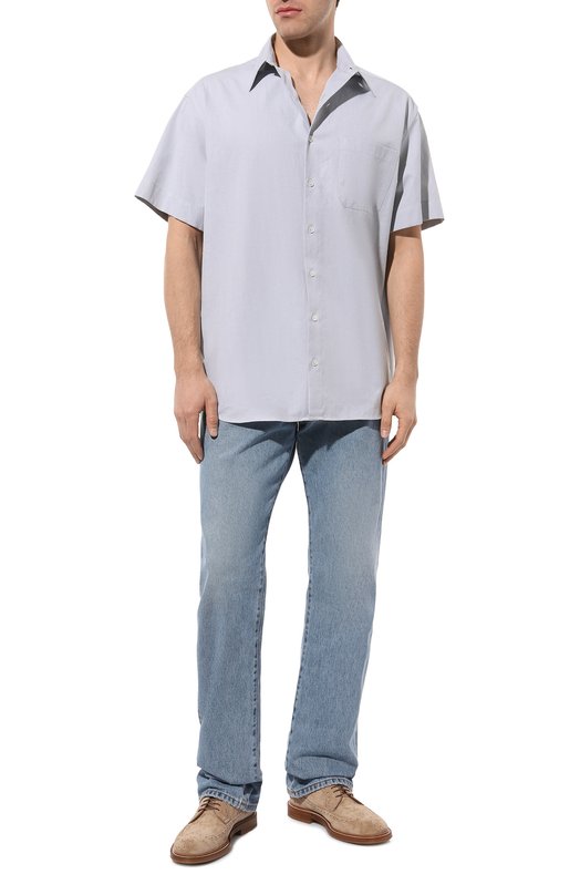 фото Хлопковая рубашка giorgio armani