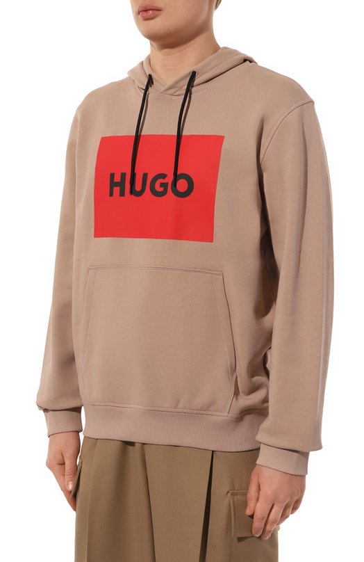 фото Хлопковое худи hugo
