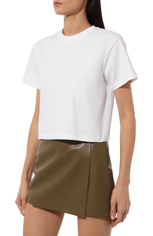 фото Хлопковая футболка helmut lang