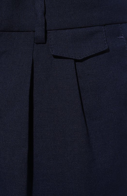 фото Брюки из шерсти и льна brunello cucinelli