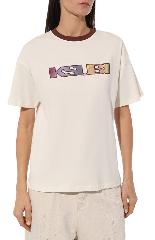 фото Хлопковая футболка ksubi