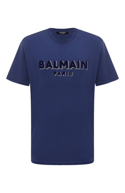 фото Хлопковая футболка balmain