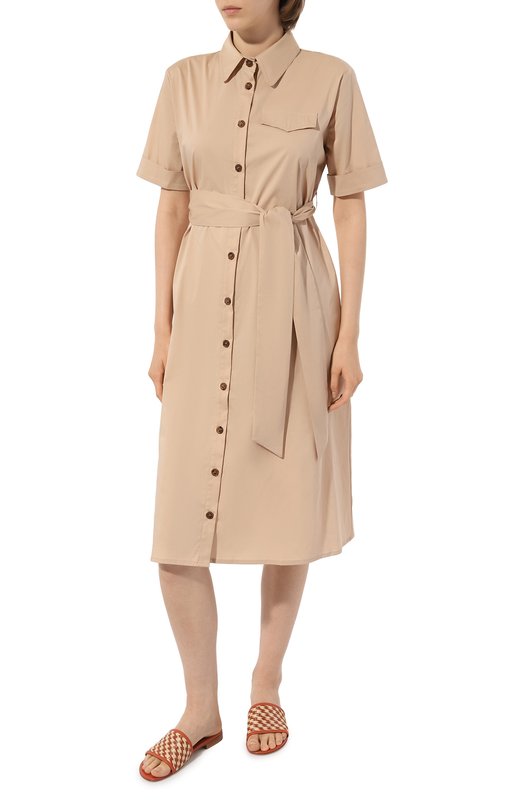 фото Хлопковое платье pietro brunelli