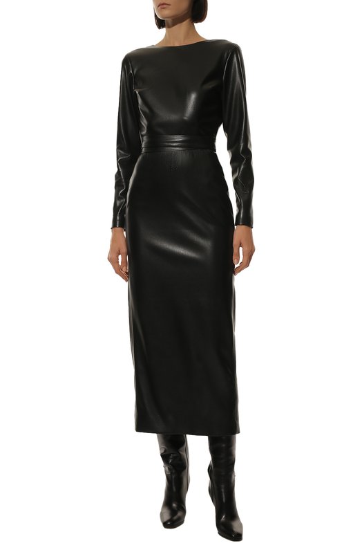 фото Платье из экокожи sashaverse