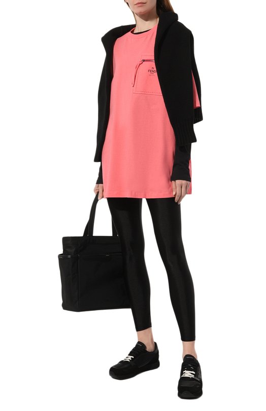 фото Хлопковая футболка fendi