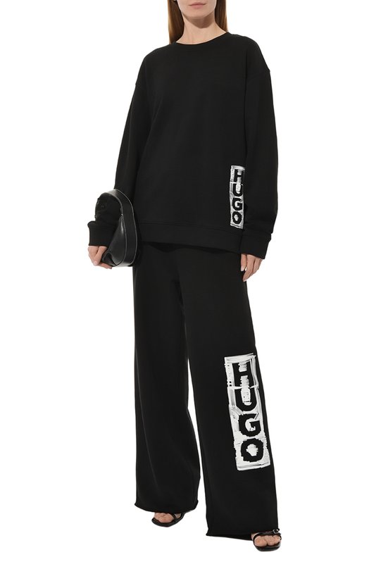 фото Хлопковые брюки hugo