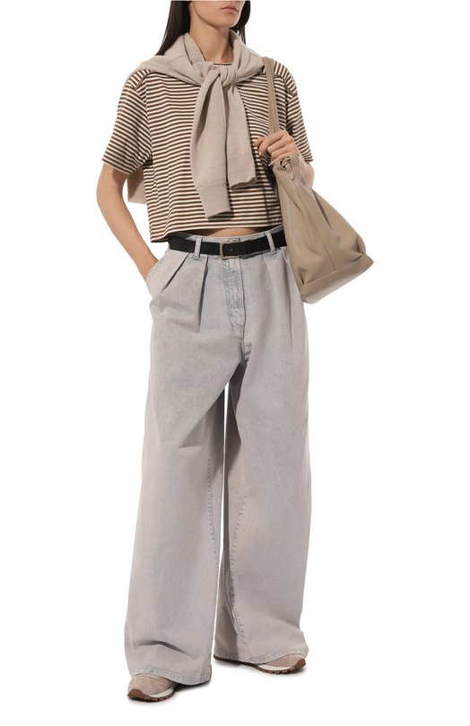 фото Хлопковая футболка brunello cucinelli