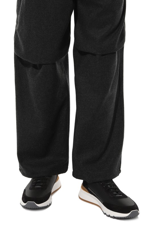 фото Кожаные кроссовки brunello cucinelli