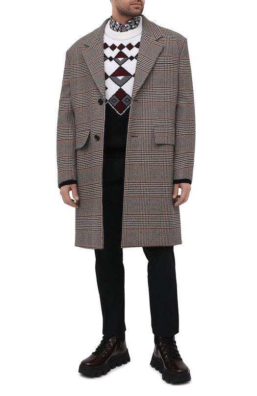 фото Кожаные ботинки prada