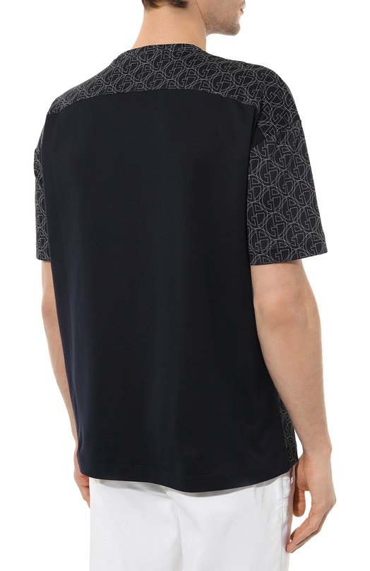 фото Хлопковая футболка giorgio armani