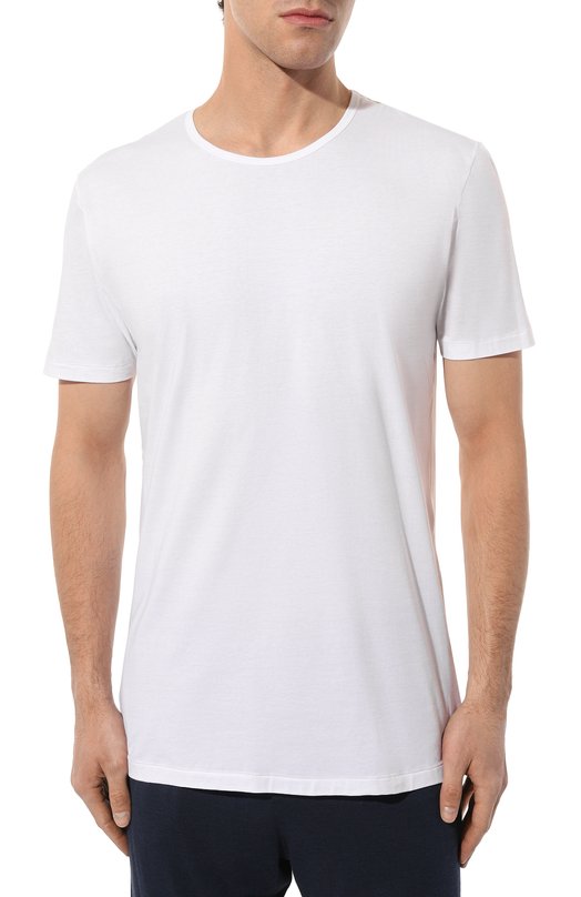 фото Хлопковая футболка zimmerli