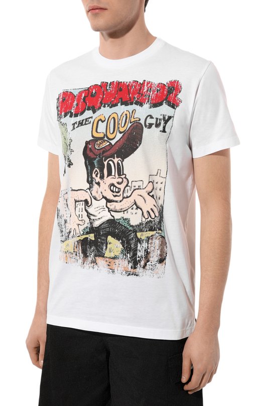 фото Хлопковая футболка dsquared2