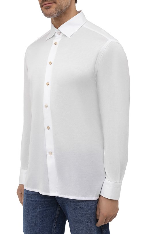 фото Хлопковая рубашка kiton