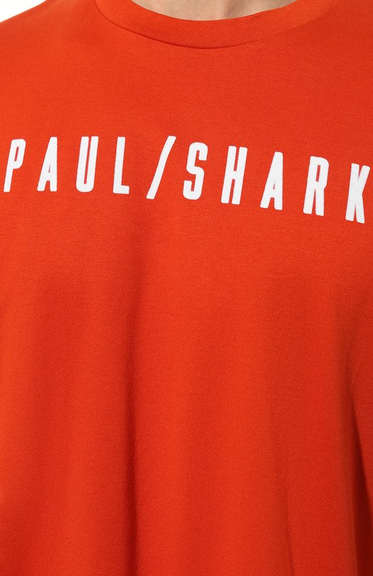 фото Хлопковая футболка paul&shark