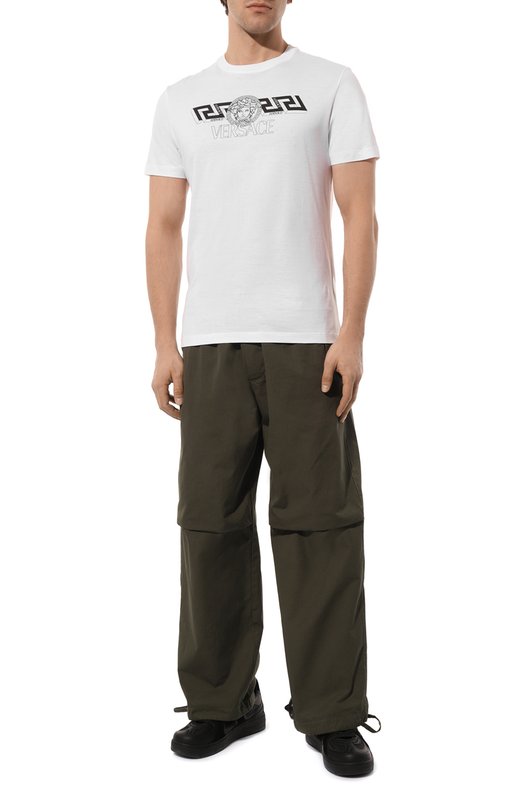 фото Хлопковая футболка versace