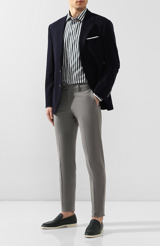 фото Хлопковая рубашка ermenegildo zegna