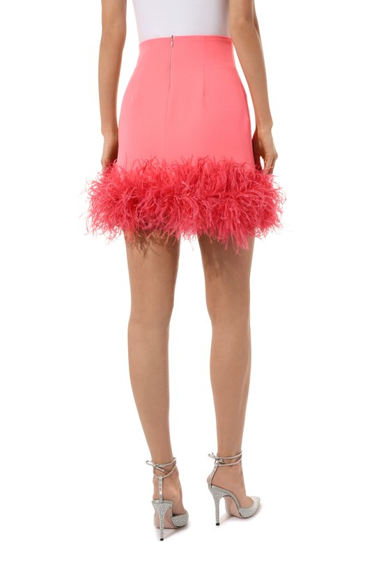 фото Юбка с отделкой перьями aline
