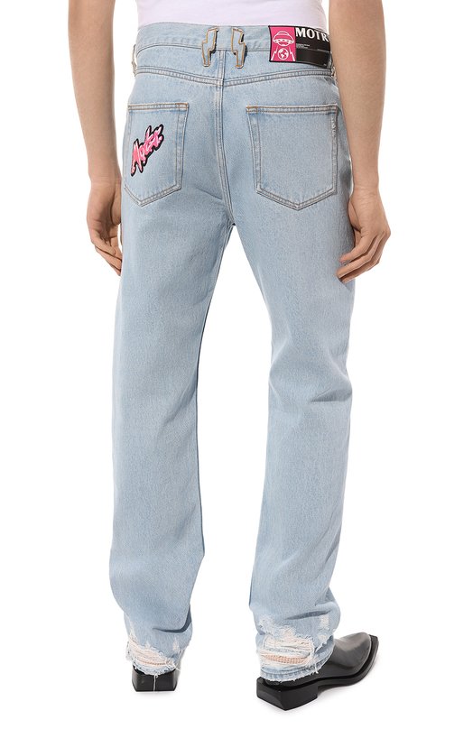 фото Джинсы motr members of the rage