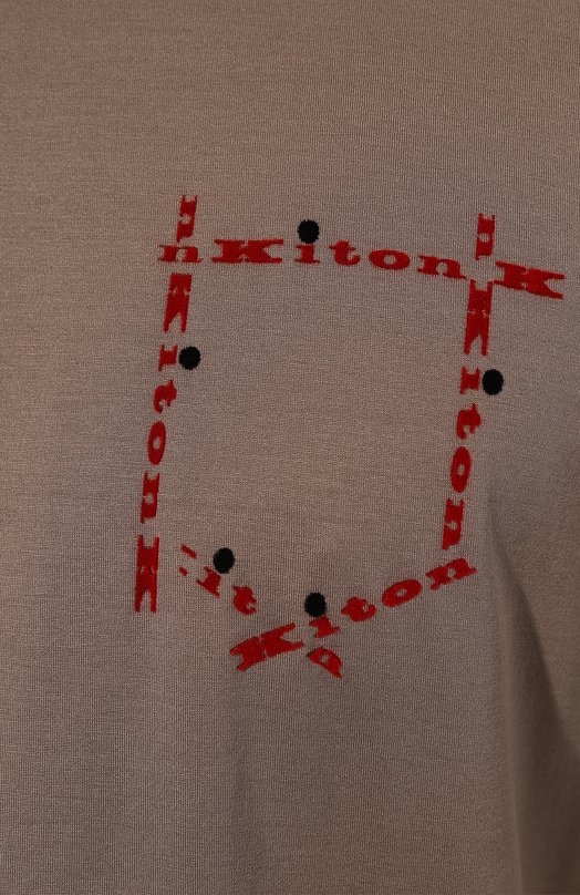 фото Хлопковая футболка kiton
