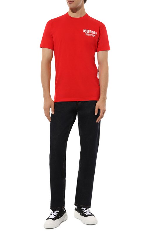 фото Хлопковая футболка dsquared2